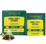 Эрл Грей Зелёный Чай в 15 пирамидных пакетиках