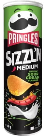 Pringles SIZZL’N Kickin’ Sour Cream